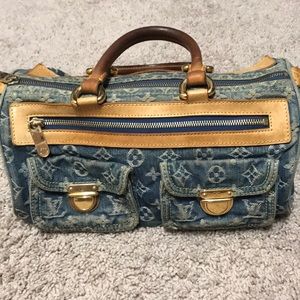 Louis Vuitton Denim Neo Speedy bag.